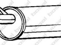 Toba esapament finala PEUGEOT 308 (4A_, 4C_) (2007 - 2016) BOSAL 135-093