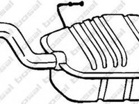 Toba esapament finala PEUGEOT 807 E BOSAL 190-905