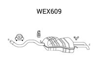 Toba esapament finala QWP WEX609