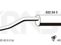 Toba esapament finala RENAULT CLIO III BR0 1 CR0 1 ERNST 522243