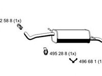 Toba esapament finala SEAT CORDOBA 6L2 ERNST 645126