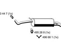 Toba esapament finala SEAT CORDOBA 6L2 ERNST 645157