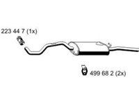 Toba esapament finala SEAT CORDOBA Vario 6K5 ERNST 640053