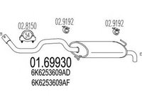 Toba esapament finala SEAT IBIZA III 6K1 MTS 1.6993