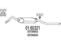 Toba esapament finala SKODA FELICIA I 6U1 MTS 1.60321