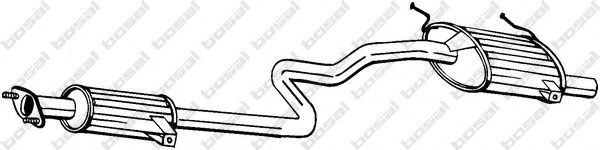 Toba esapament finala SUZUKI SWIFT II Hatchback (E