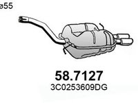 Toba esapament finala VW PASSAT CC (357) (2008 - 2012) ASSO 58.7127 piesa NOUA
