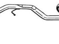 Toba esapament finala VW TIGUAN 5N BOSAL 286-363