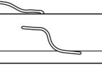 Toba esapament finala WEX251 QWP pentru Peugeot 206