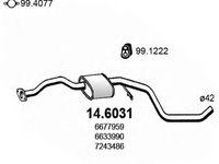 Toba esapament FORD ESCORT `91 Express AVL ASSO 146031