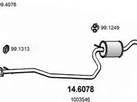 Toba esapament FORD FIESTA caroserie JV ASSO 146078