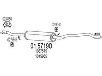 Toba esapament FORD GALAXY WGR MTS 1.5719