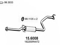 Toba esapament HONDA CIVIC V limuzina EG EH ASSO 156008