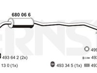 Toba esapament HONDA JAZZ II GD ERNST 680066