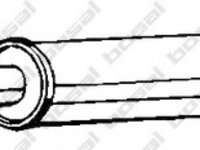 Toba esapament intermediara 105-159 BOSAL pentru Audi 80