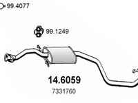 Toba esapament intermediara ASSO 14.6059