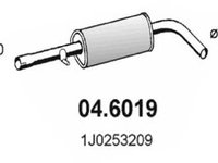 Toba esapament intermediara AUDI A3 (8L1) (1996 - 2003) ASSO 04.6019