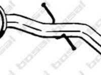 Toba esapament intermediara AUDI A3 (8P1) (2003 - 2012) BOSAL 281-641