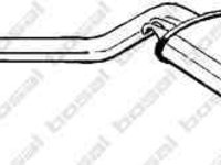 Toba esapament intermediara AUDI CABRIOLET 8G7 B4 BOSAL 283-015