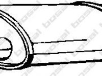 Toba esapament intermediara BMW 5 limuzina (E34) - BOSAL 247-141