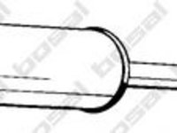 Toba esapament intermediara CITROËN C3 I (FC_) (2002 - 2016) QWP WEX8519