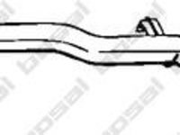 Toba esapament intermediara Citroen CHANSON (S0, S1), PEUGEOT 106 Mk II (1) - BOSAL 281-293