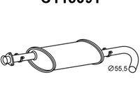 Toba esapament intermediara CITROEN JUMPER caroserie 230L VENEPORTE CT15391