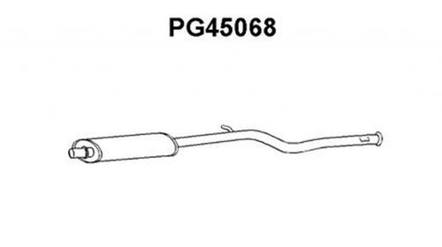 Toba esapament intermediara CITROEN SAXO S0 S