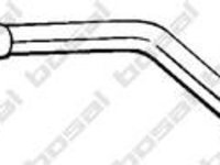 Toba esapament intermediara Citroen XSARA (N1), Citroen XSARA Estate (N2), Citroen XSARA cupe (N0) - BOSAL 283-505