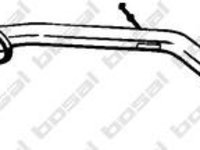 Toba esapament intermediara DACIA LOGAN MCV (KS_), RENAULT TONDAR 90 I combi (KS_) - BOSAL 285-385