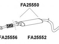 Toba esapament intermediara FIAT STILO Multi Wagon 192 VENEPORTE FA25552