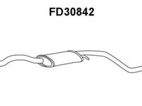 Toba esapament intermediara FORD ESCORT VII GAL AAL ABL VENEPORTE FD30842