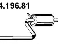 Toba esapament intermediara FORD FIESTA Mk IV (JA_, JB_) - EBERSPCHER 04.196.81