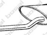 Toba esapament intermediara FORD SIERRA hatchback (GBC, GBG), FORD SIERRA (GBG, GB4), FORD SIERRA combi (BNG) - BOSAL 288-999