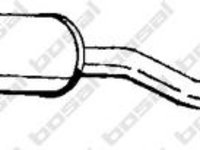 Toba esapament intermediara OPEL CORSA B (73_, 78_, 79_) (1993 - 2002) BOSAL 281-039