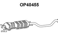 Toba esapament intermediara OPEL ZAFIRA A F75 VENEPORTE OP40455