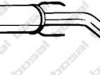 Toba esapament intermediara OPEL ZAFIRA A (F75_), VAUXHALL ZAFIRA Mk I (A) (F75), OPEL ZAFIRA B (A05) - BOSAL 285-121