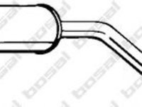 Toba esapament intermediara OPEL ZAFIRA B (A05) (2005 - 2016) BOSAL 285-313