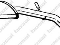 Toba esapament intermediara PEUGEOT 206 hatchback (2A/C) - BOSAL 281-609