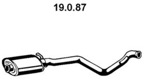 Toba esapament intermediara PEUGEOT 306 Break