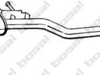 Toba esapament intermediara PEUGEOT 406 limuzina (8B), PEUGEOT 406 Estate (8E/F), PEUGEOT 406 cupe (8C) - BOSAL 287-093