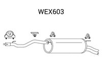 Toba esapament intermediara QWP WEX603