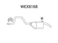 Toba esapament intermediara QWP WEX6168