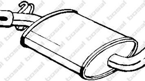 Toba esapament intermediara SEAT TOLEDO (1L),