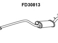 Toba esapament intermediara VOLVO S40 II MS VENEPORTE FD30813