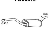 Toba esapament intermediara VOLVO S40 II MS VENEPORTE FD30810