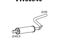 Toba esapament intermediara VW CADDY III caroserie 2KA 2KH 2CA 2CH VENEPORTE VW80546