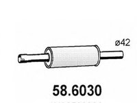 Toba esapament intermediara VW GOLF 3 (1H1) (1991 - 1998) ASSO 58.6030