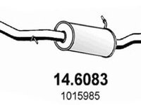 Toba esapament intermediara VW SHARAN (7M8, 7M9, 7M6) (1995 - 2010) ASSO 14.6083