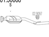 Toba esapament MERCEDES-BENZ CLK Cabriolet A208 MTS 1.50068